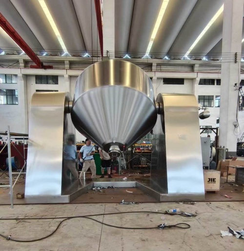Zhengzhou Thrive Machine Double Cone Mixing Machine Non Dead Angle Stainless Steel Powder Mixing Machine