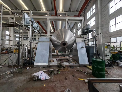 Zhengzhou Thrive Machine Double Cone Mixing Machine Non Dead Angle Stainless Steel Powder Mixing Machine
