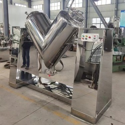 Stainless steel Customized V type powder mixer