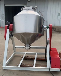 500L Food industry use stainless steel nutritional animal feed pharmaceuticals drum type powder mixer