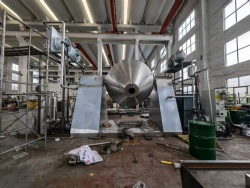 Zhengzhou Thrive Machine Double Cone Mixing Machine Non Dead Angle Stainless Steel Powder Mixing Machine